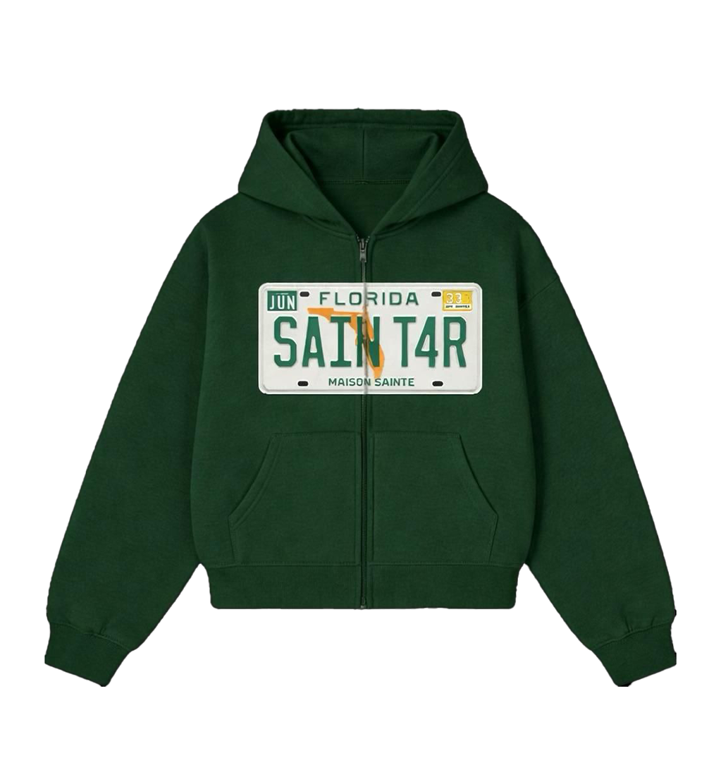 Everyday Plate Zip Up - Forest Green (Set)