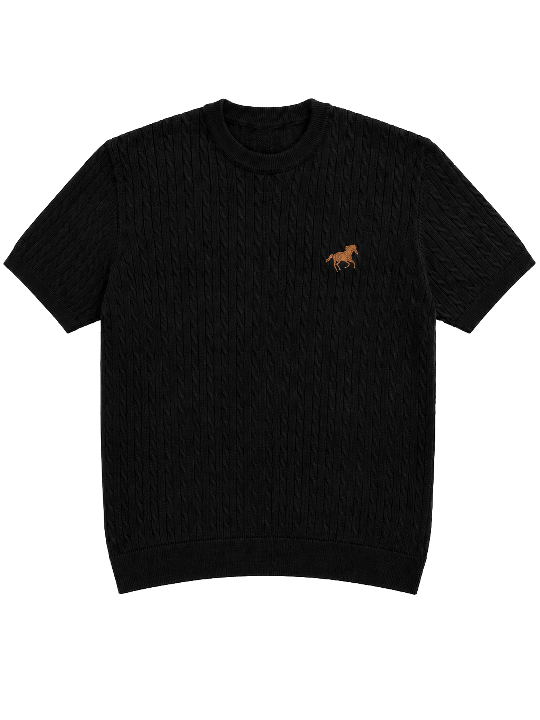 Hombré noir - cable knit tee 11 am 0.3
