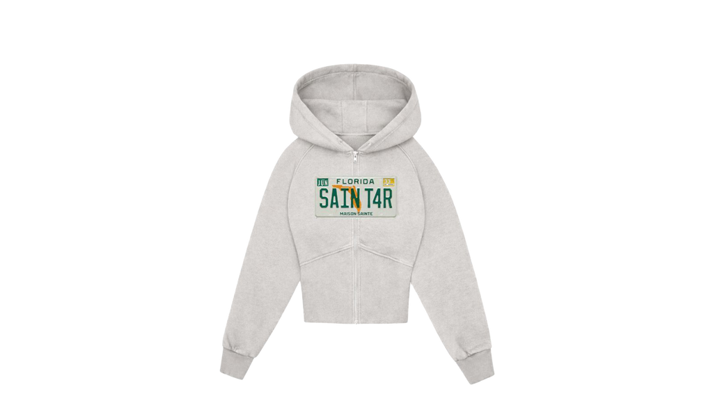 Everyday Corset Plate Zip Up - Grey