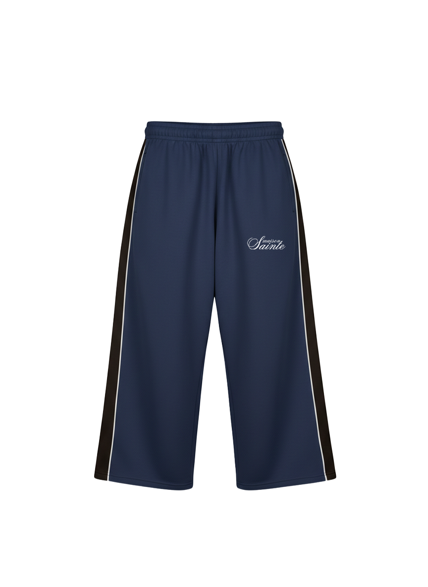 Everyday essential striped sweatpants 2.0 - Navy (Set)